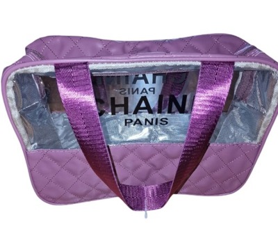 KOSMETYCZKA DAMSKA ROZKŁADANA PODRÓŻNA NA KOSMETYKI