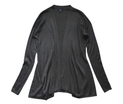 Narzutka blezer sweter wełniany 50% wełna 50% syntetyk lejący khaki GAP S/M