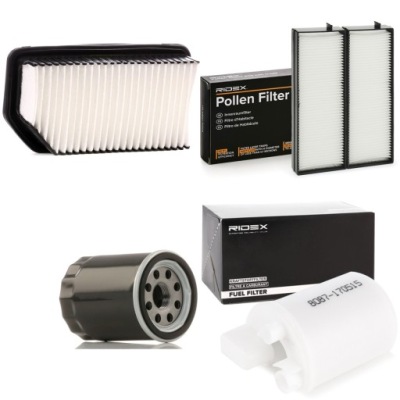 Набір фільтрів ridex 4055f25885 do hyundai i20 pb, pbt фото №1