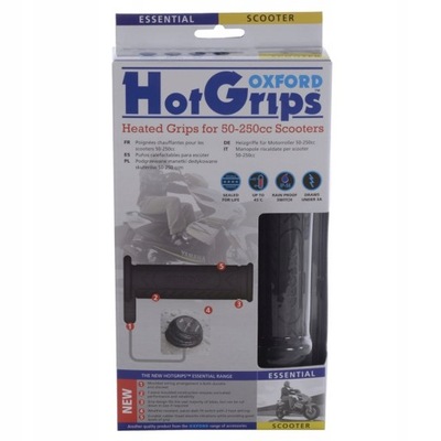 ПОДРУЛЕВОЙ С ПОДОГРЕВОМ ŚR. РУЛЯ 22MM HOTGRIPS E