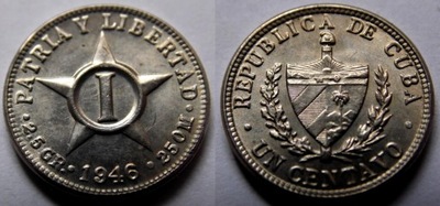 Kuba 1 centavos 1946