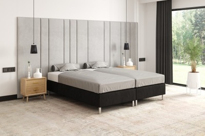 Łóżko hotelowe 90x200 tapicerowane
