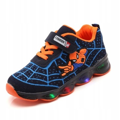 Adidasy Dziecięce buty Spiderman Sneaker nieb