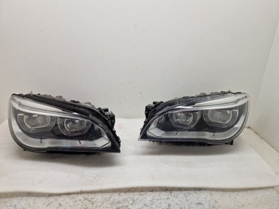 Лампа лампи перед передні ліва права адаптивний led bmw f01 f02 lci lift фото №1