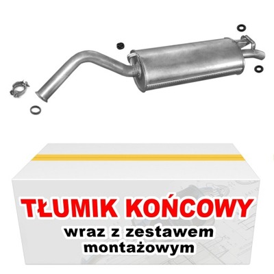 SILENCER AUDI 100 2.2 2.3 1984-1991 KW 85 100 101 98 - milautoparts-fr.ukrlive.com