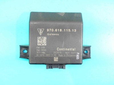 Блок керування модуль шлюз porsche panamera i 970 фото №1