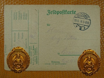 1916 Glogau-Feldpost H8045