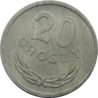 20 GROSZY 1972 - POLSKA - STAN (1-) - K2924