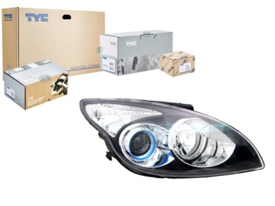 Фара hyundai i-30 07- /p/h1+h7/siln фото №1