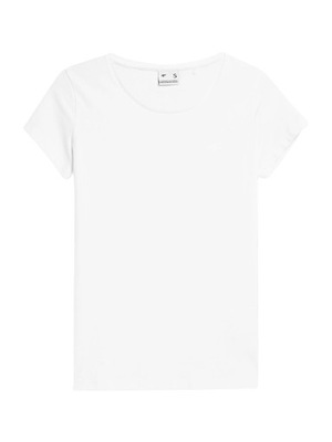 T-shirt damski 4F biały H4Z22 TSD350 10S