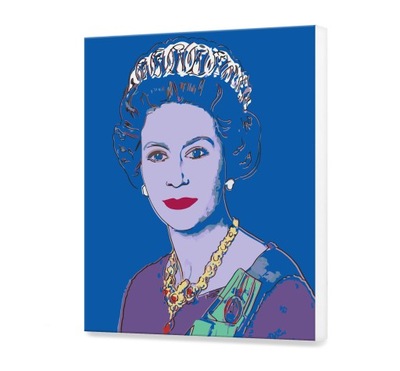 Królowa Elżbieta II - Malowanie po Numerach 30x40