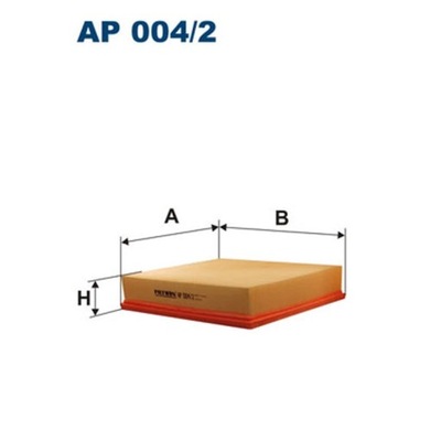 FILTER AIR FILTRON AP 004/2  