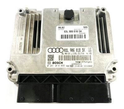 КОМПЬЮТЕР ECU VW GOLF 2.0 03L906018SK 0281019895 