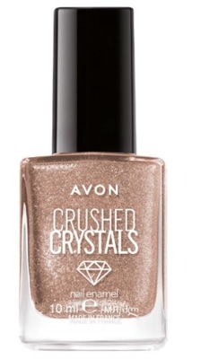 Avon lakier do paznokci Crushed Crystals SPARKLY FAWN