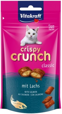 Vitakraft Przysmak dla kota Crispy Crunch Łosoś