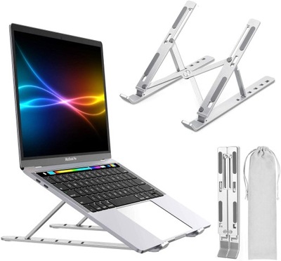 Stojak pod laptopa podstawka składana aluminium