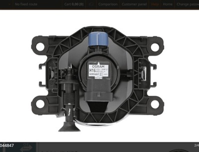 FARO PRZECIWMGLOWY RENAULT  