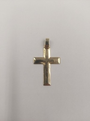 Złota zawieszka Krzyżyk 3,35g p585