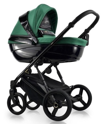 wózek dziecięcy Bexa Glamour 2w1 zielony