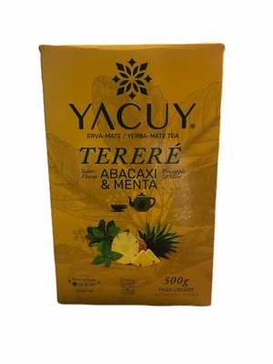 Yerba mate Yacuy Terere Abacaxi Menta 500g