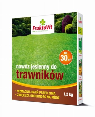 NAWÓZ JESIENNY DO TRAWNIKÓW-FRUKTOVIT PLUS-1,2 KG