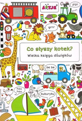 CO SŁYSZY KOTEK WIELKA KSIĘGA DŹWIĘKÓW KSIĄŻKA