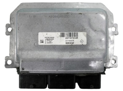 Блок керування двигуна renault clio iv 1.2 a2c99722200 237107314r + programowani фото №1