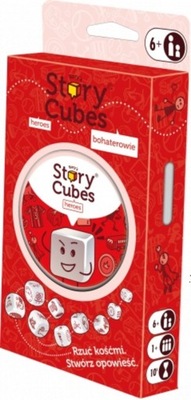 Gra Story Cubes: Bohaterowie (nowa edycja) (Rebel)