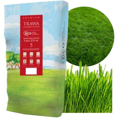 TRAWA CESARSKI DYWAN NASIONA TRAW PREMIUM EKSKLUZYWNA 5KG DCO