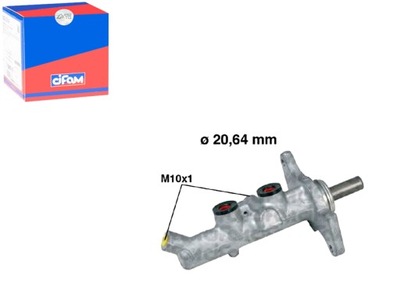 НАСОС ГАЛЬМІВНИЙ TOYOTA COROLLA 02-07 (-ESP) CIFAM