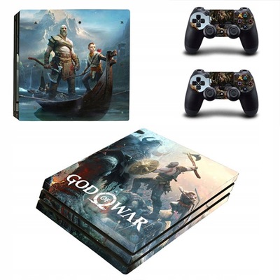 Naklejki nadają się do God of War PS4 Pro Naklejk