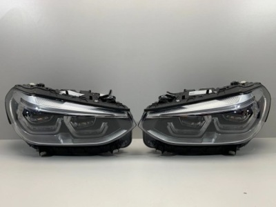 Bmw x3 g01 g02 лампи перед адаптивний led повний 4 pin фото №1