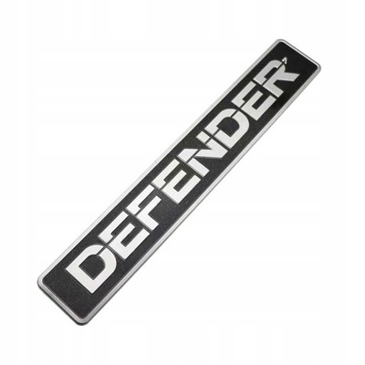 EMBLEMA INSIGNIA PARA LANDROVER DEFENDER-CZARNY  