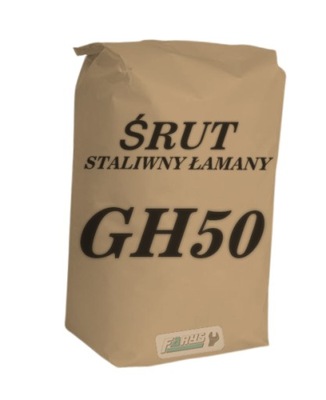 ŚRUT STALIWNY ЛАМАНИЙ GH50 25KG OSTROKRAWĘDZIOWY DO PIASKOWANIA FR9191 (A)