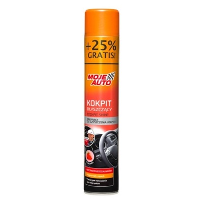 МОЄ AUTO KOKPIT BŁYSZCZĄCY TRUSKAWKA 600ML + 25% В ПОДАРУНОК