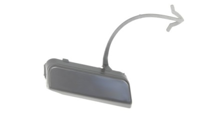 Заглушка фаркоп буксирувальний перед vw touran 07- фото №1