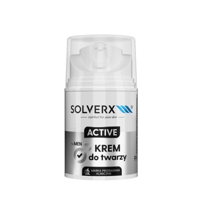 Solverx Men Active Krem do twarzy 50ml