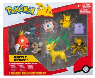 POKEMON Zestaw 8 figurek do bitwy Sezon 8