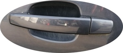 Opel corsa d 5d ручка наружная дверь левая задняя фото №1