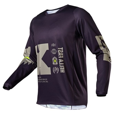 Bluza cross quad MTB DH FOX 180 PURPLE FLUO XL 