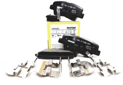 Textar 2493401 набор тормозных колодок тормозных, тормоза дисковые фото №1