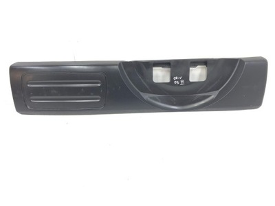 Накладка накладка крышки чёрный mat honda cr-v ii фото №1