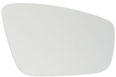 Вкладыш стекло зеркало seat toledo iv skoda rapid fabia iii с подогревом правый фото №1