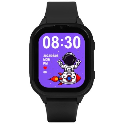 Zegarek Garett Smartwatch dla dzieci czarny pasek