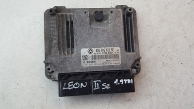 Блок управления бортовой компьютер двигателя seat leon ii фото №1