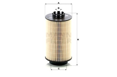 MANN-FILTER FILTRAS DEGALŲ MAN MAN TGS I TGX I D2066LF01-D2868LF07 