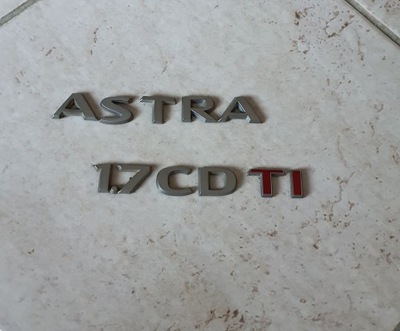 EMBLEMA INSIGNIA DE TAPA OPEL ASTRA 3 H 1.7 CDTI  