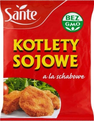 SANTE KOTLETY SOJOWE A LA SCHABOWE 100 G