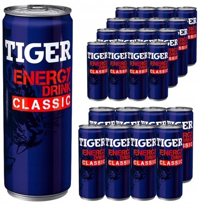 Tiger napój energy drink Classic puszka 24x 250ml