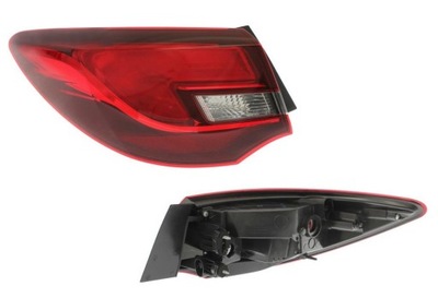 Лампа задня ліва opel astra j 09- фото №1